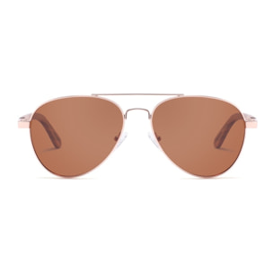 Gafas de Sol Feler 1705-2 Polarizadas de Madera Unisex 56 mm