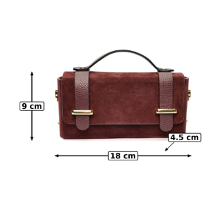 Tote Anna Luchini Bordeaux