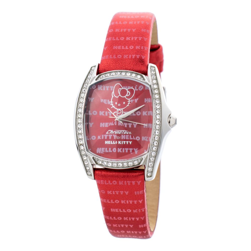 Reloj Chronotech CT7094SS-28 Mujer Analogico Cuarzo con Correa de Piel