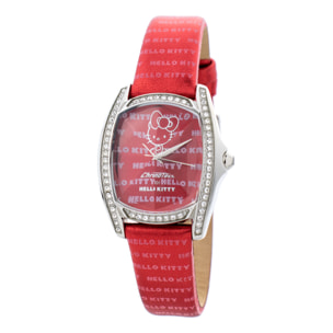 Reloj Chronotech CT7094SS-28 Mujer Analogico Cuarzo con Correa de Piel