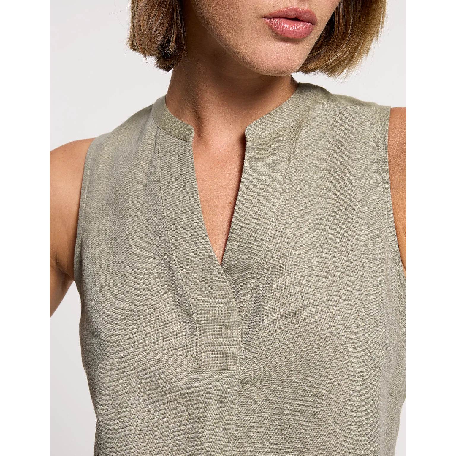 Camisa Tirantes Caqui - Nurita