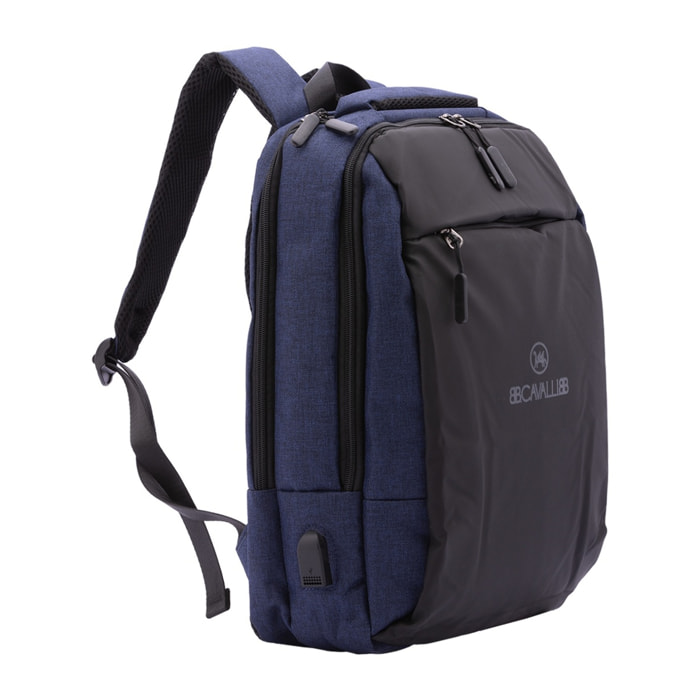Zaino uomo in poliestere - Modello False - Casual - 40.0 x 28.0 x 15.0 cm