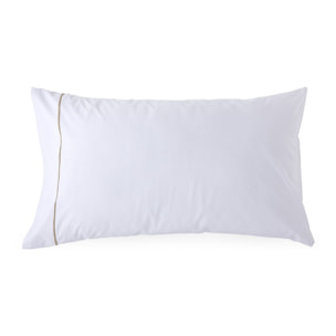 Funda de almohada yaki blanco/oro