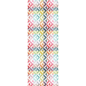 Chemin de table Mille twist pastel