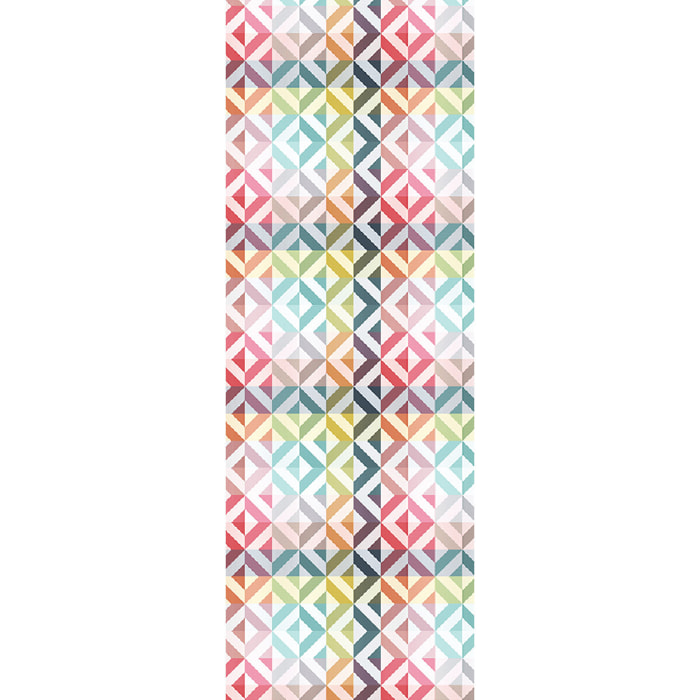 Chemin de table Mille twist pastel