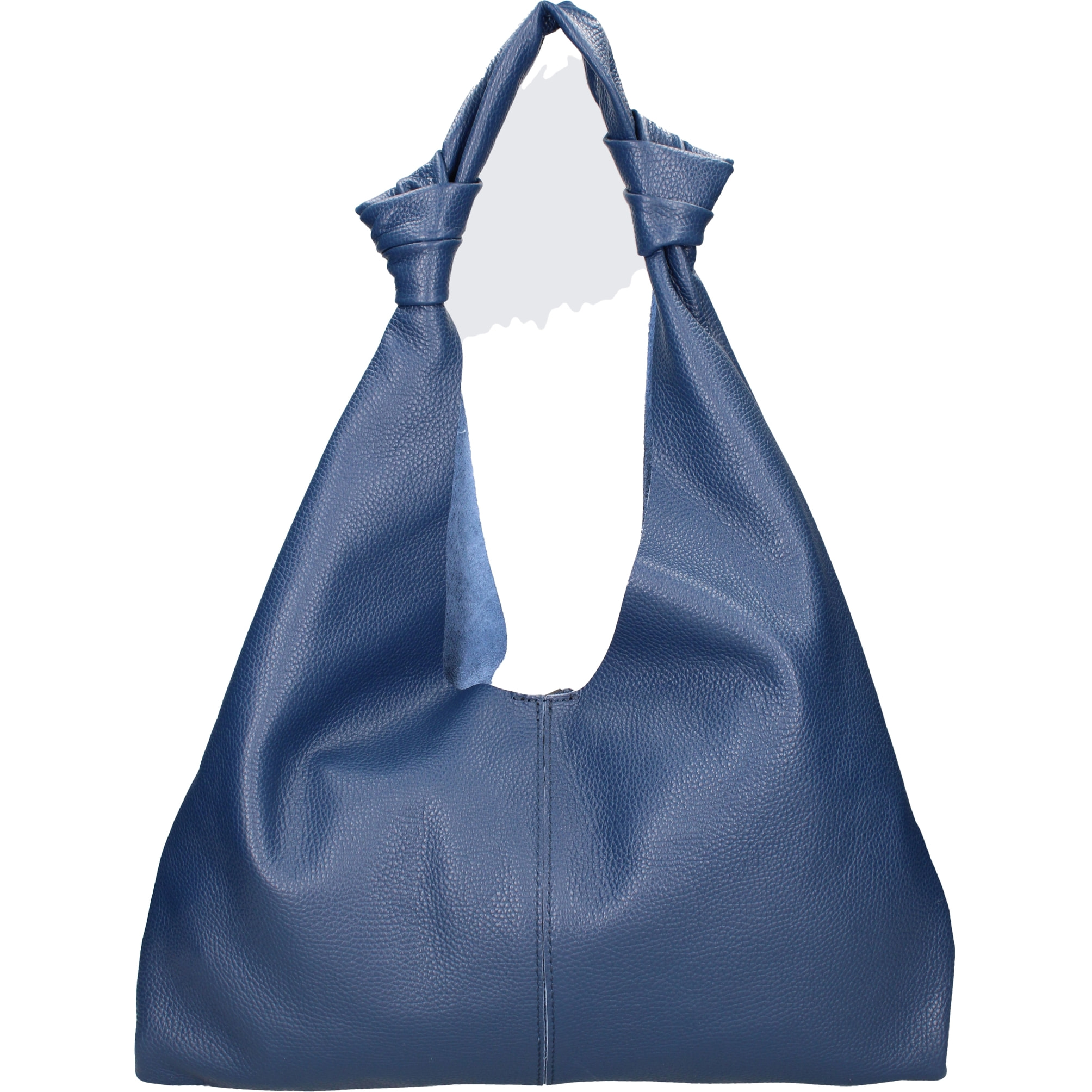 Borsa a spalla da donna In Vera pelle Made in Italy 40x42x2 cm