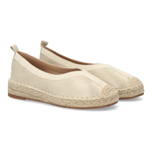 Alpargata plana cómoda diaria para mujer