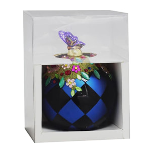 Sfera con rombi e top farfalla - Pezzi 3 - BLU - Bianchi Dino SpA