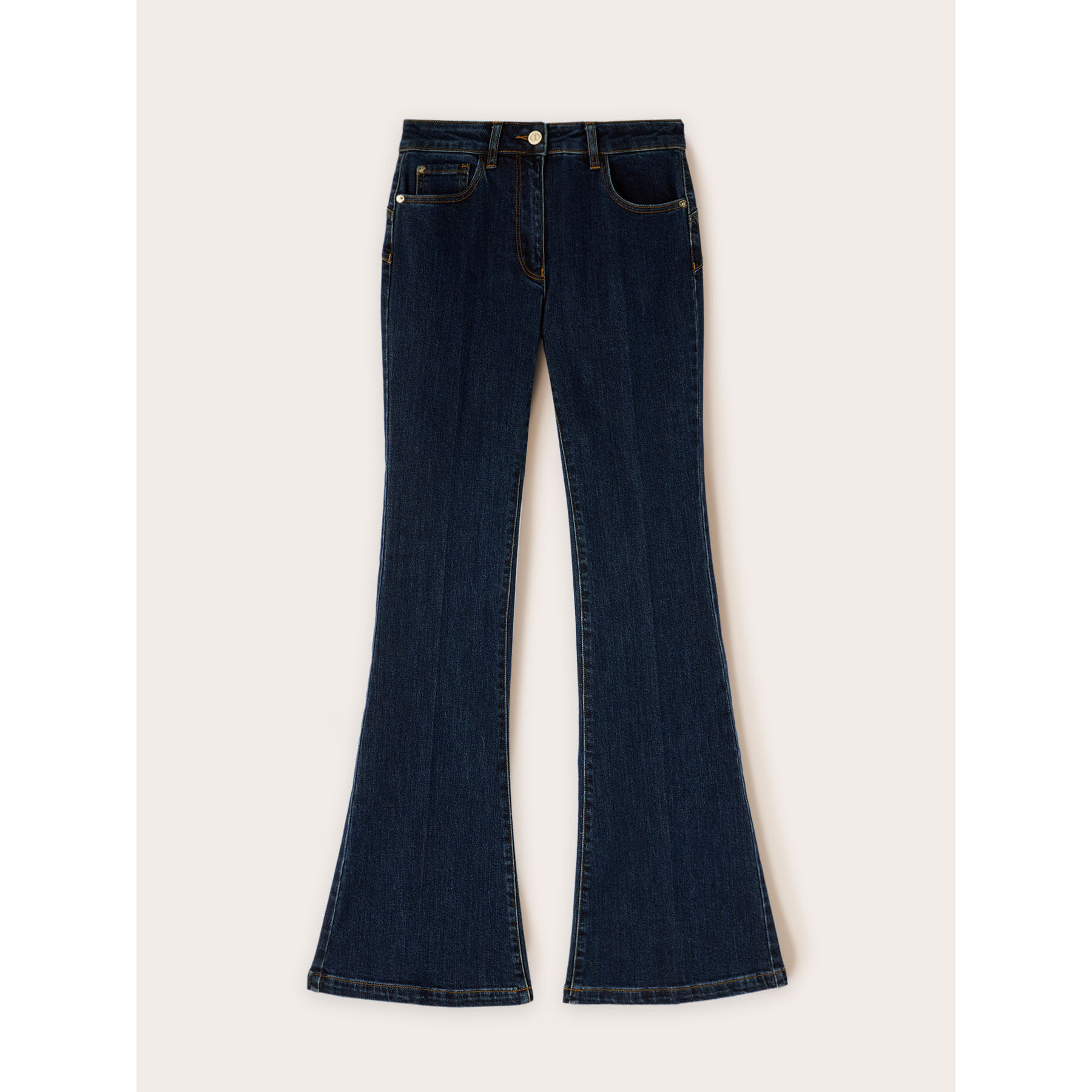 Motivi - Jeans flare blu rinse - Blu