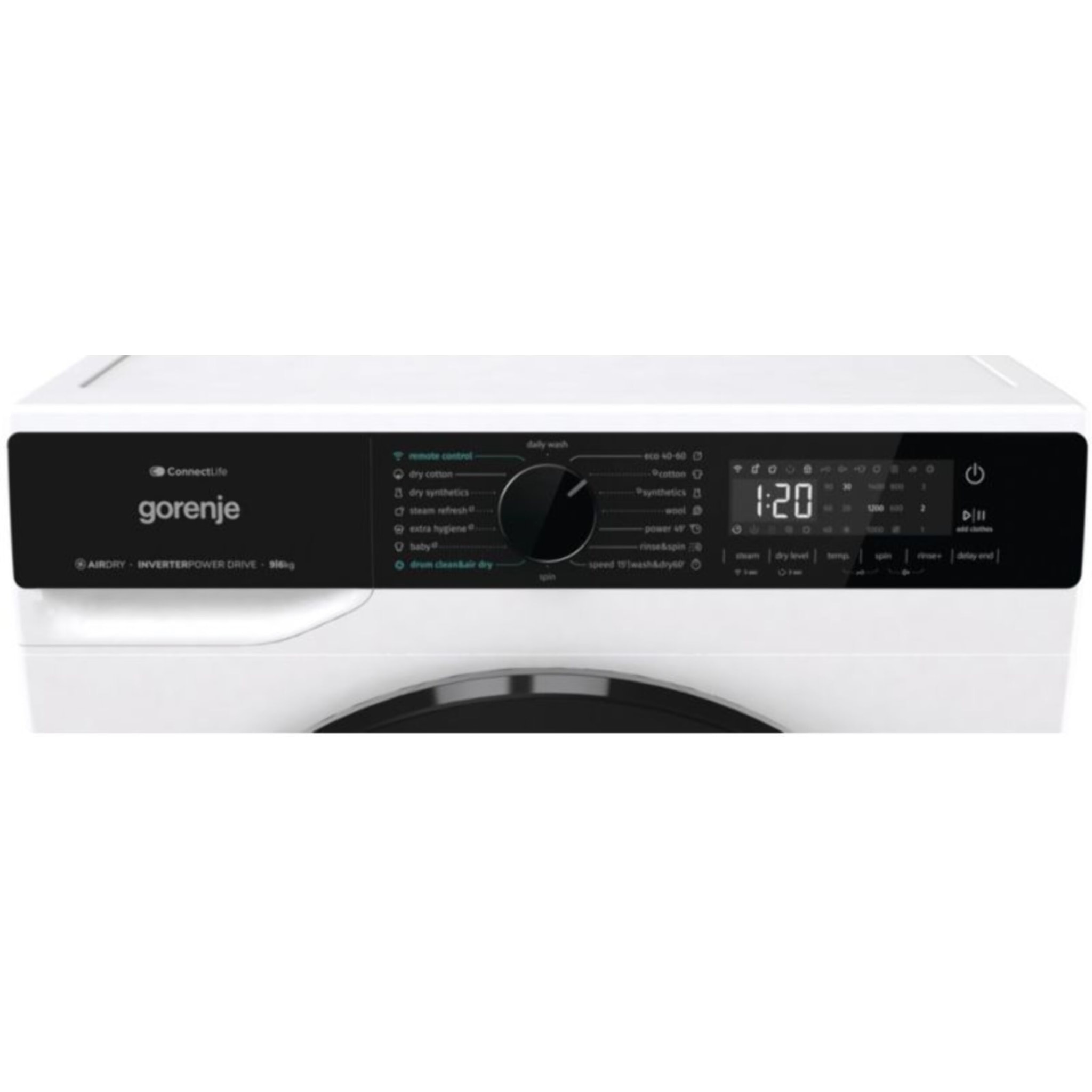 Lave linge séchant hublot GORENJE WD2PA964ADW