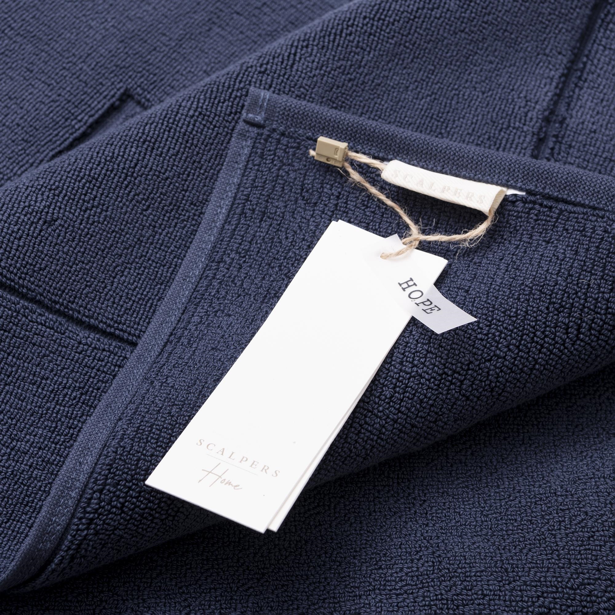 Alfombrilla de baño 50x80cm 100% algodón 1450gsm navy scalpers home