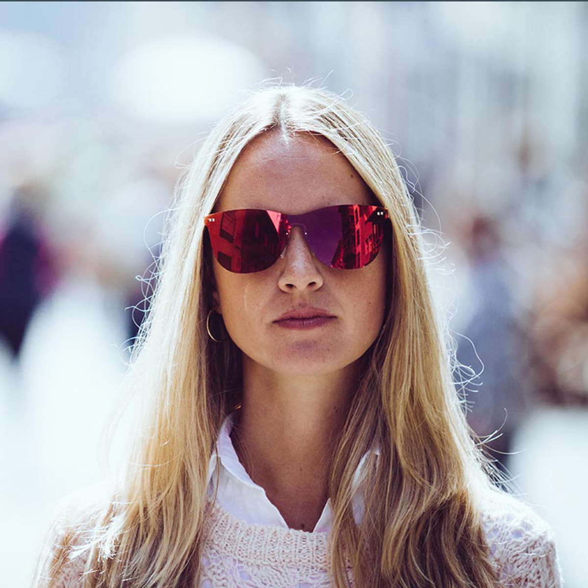 GAFAS DE SOL OCEAN FLORENCIA de color Rojo