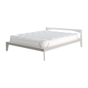 TOPPER ONE TRAPUNTATO CON ELASTICI