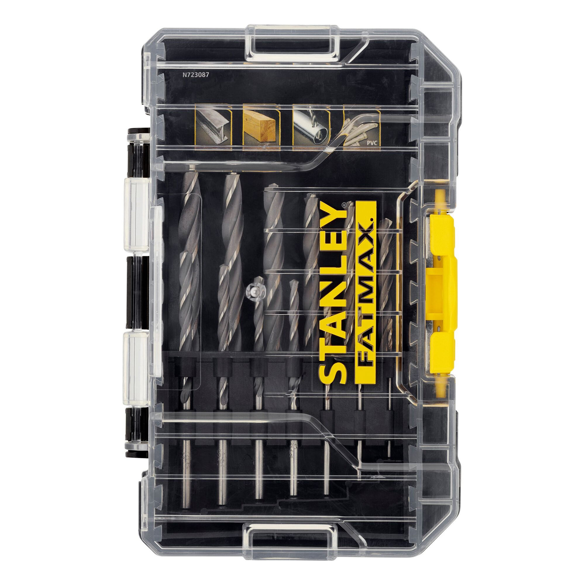 Stanley Coffret 13 pièces forets métal de 1,5 à 7mm