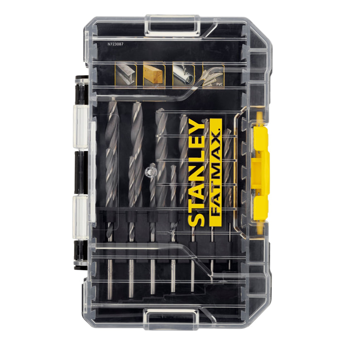 Stanley Coffret 13 pièces forets métal de 1,5 à 7mm