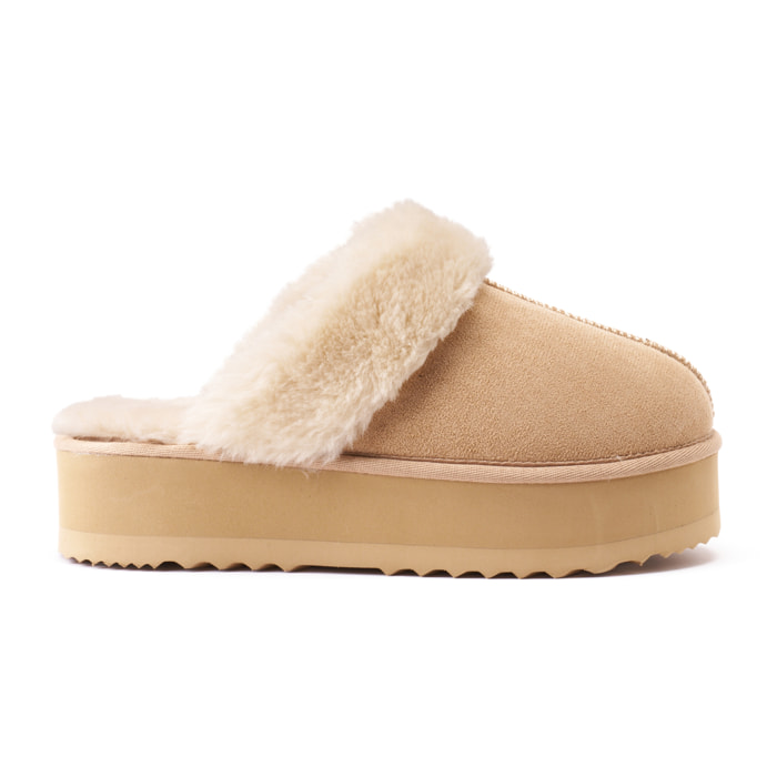 Pantofola Mandèl Beige