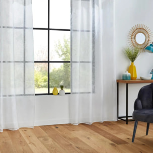 Voilage "Devo" blanc 140x240cm