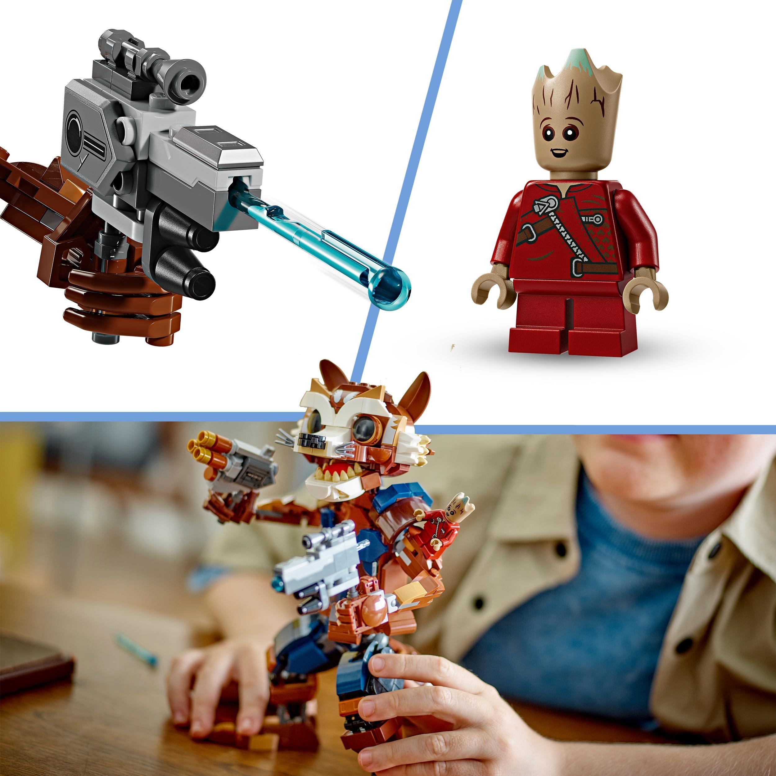 LEGO MARVEL SUPERHEROES 76282 - ROCKET E BABY GROOT