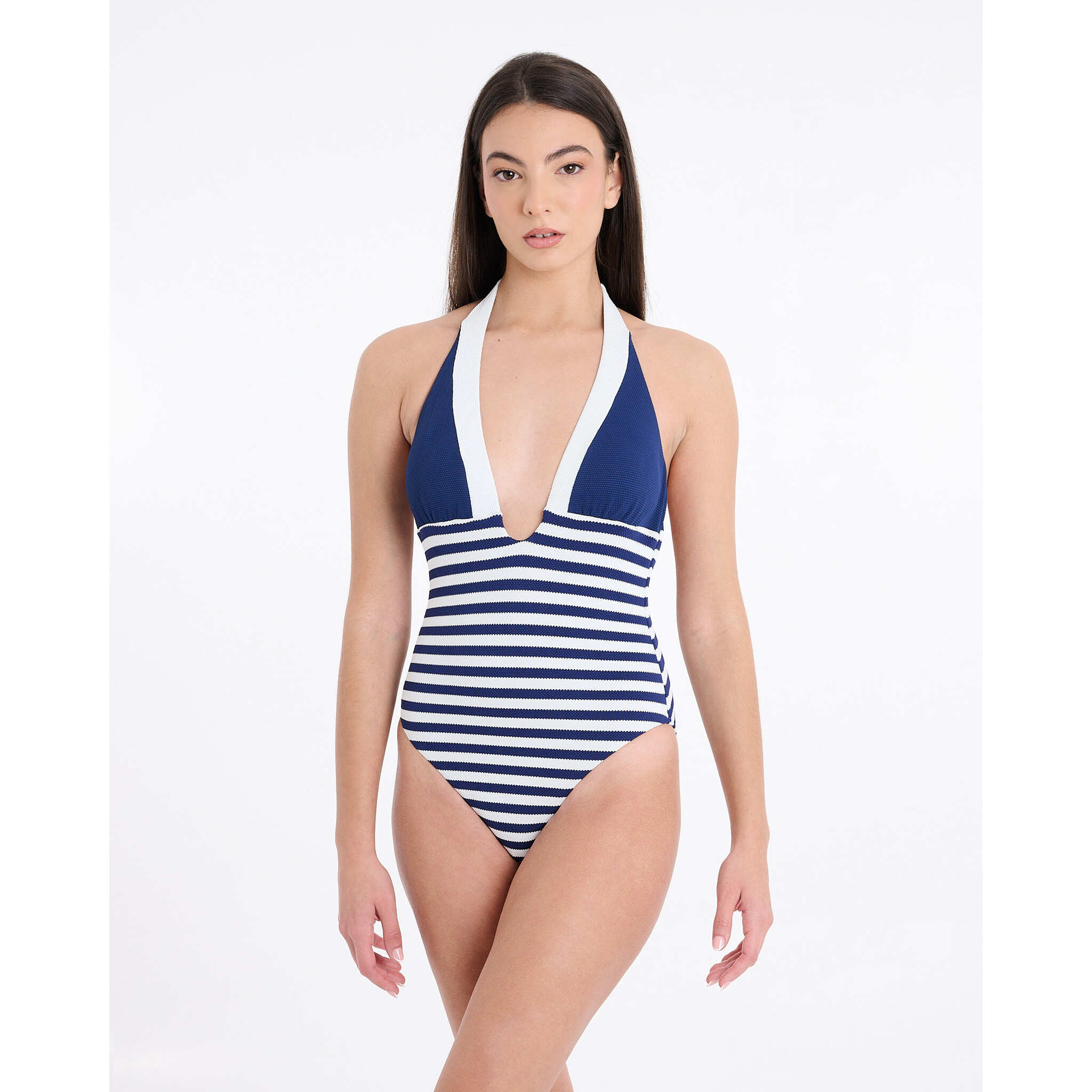 Bañador combi rayas Mikonos