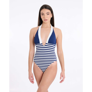 Bañador combi rayas Mikonos