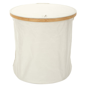 Panier De Rangement Rond Cerclage Bambou
