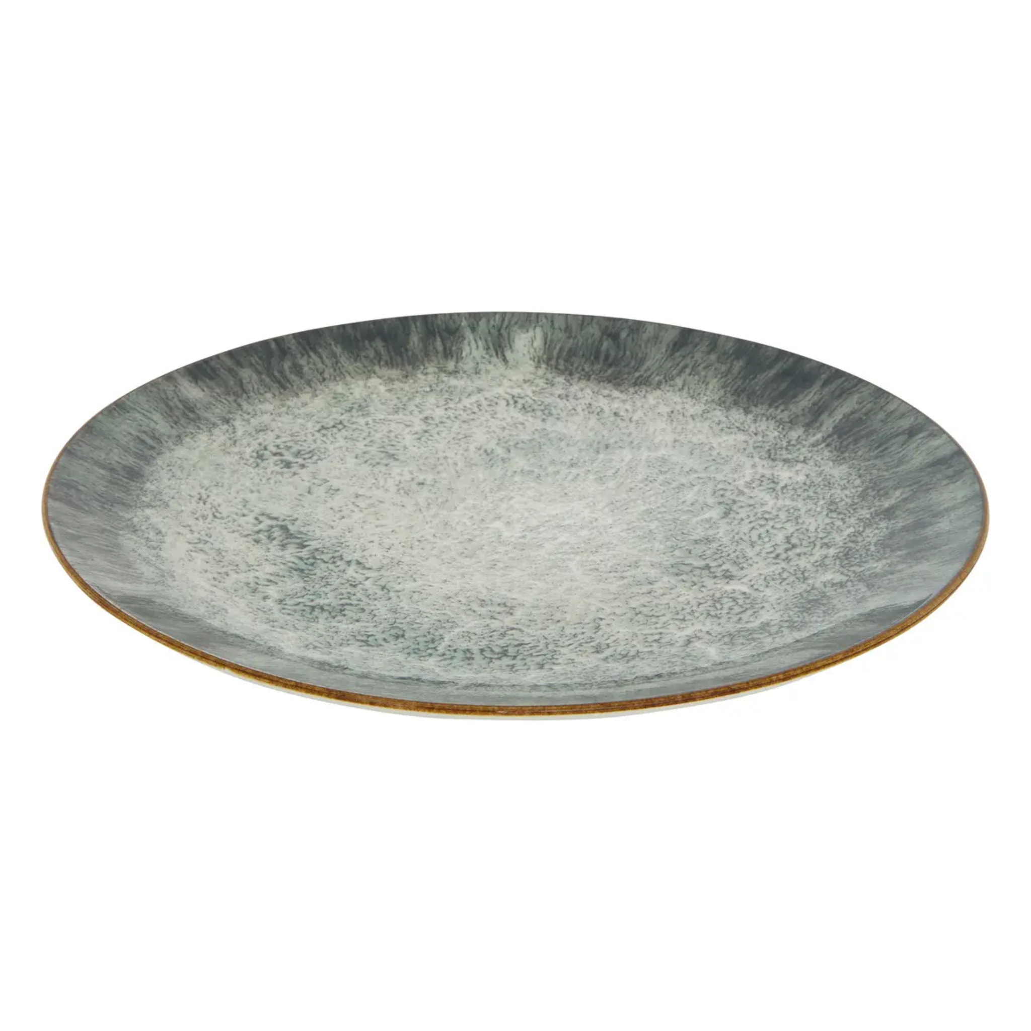 Service de table Juliette 12 pièce(s) vert L26,5xp2,4xH26,5cm