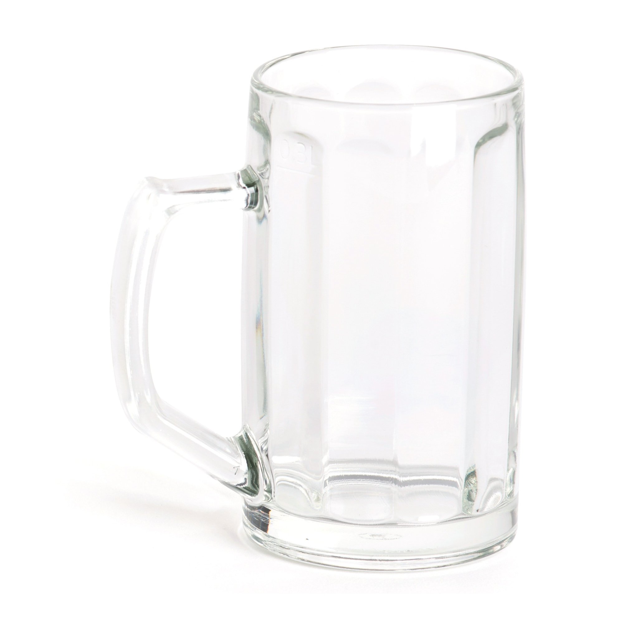 Set de 6 chopes à bière Excelsa – Hannover, Verre Transparent 30 cl