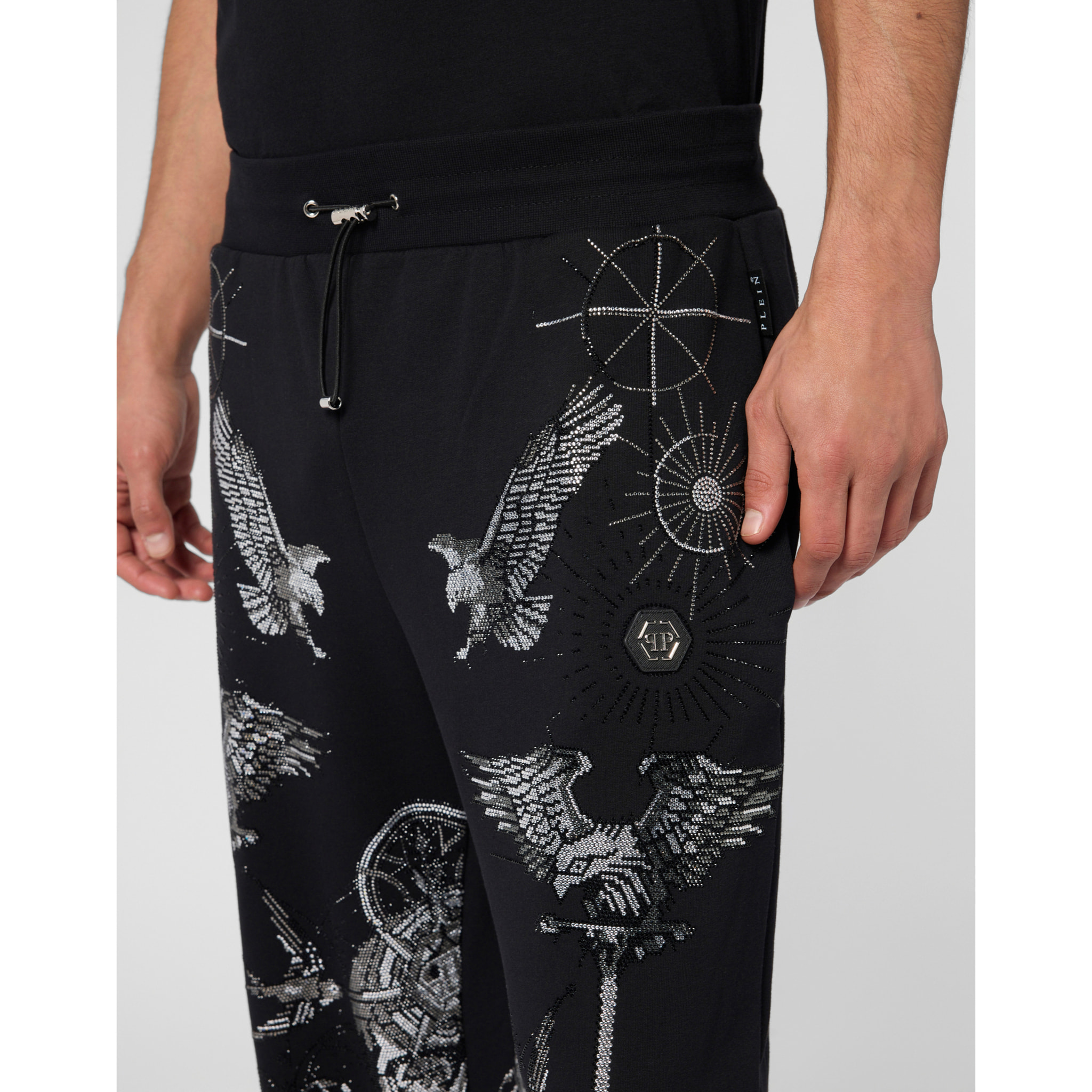 PHILIPP PLEIN Jogging Pants Tattoo Stones