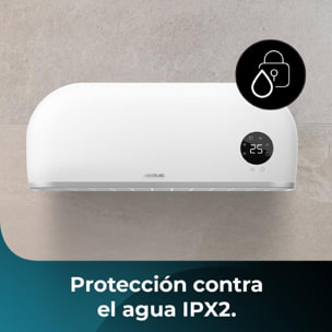 Calefactor cerámico de baño ReadyWarm 2000 Max Box Ceramic con 2000 W, pantalla