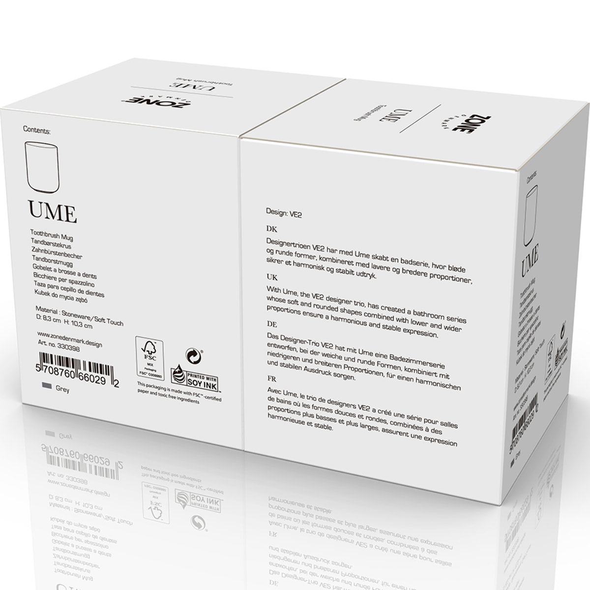 Gobelet pour brosse à dents Ume