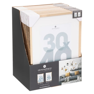 Cadre photo "Manu" doré 30x40cm