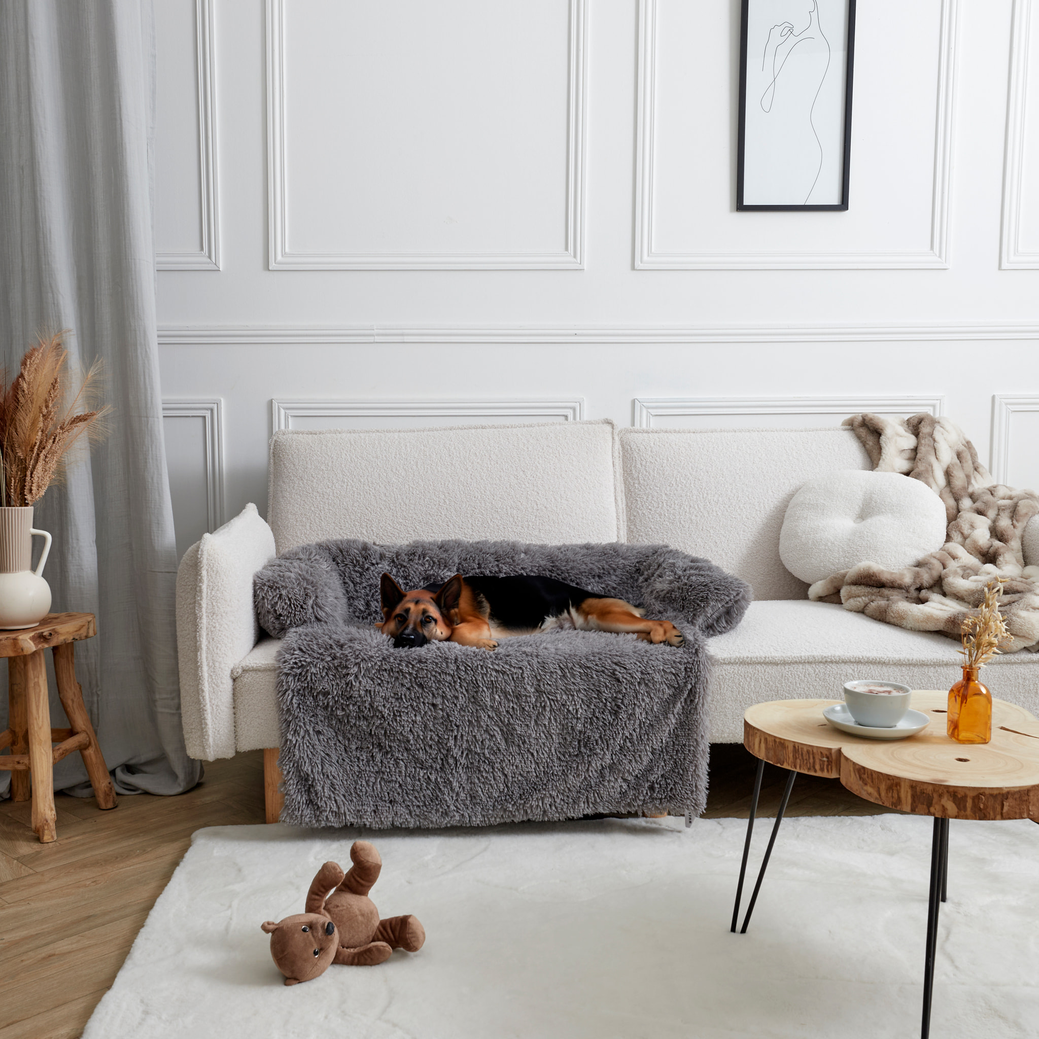 Lit Pour Animal 90x90x15cm