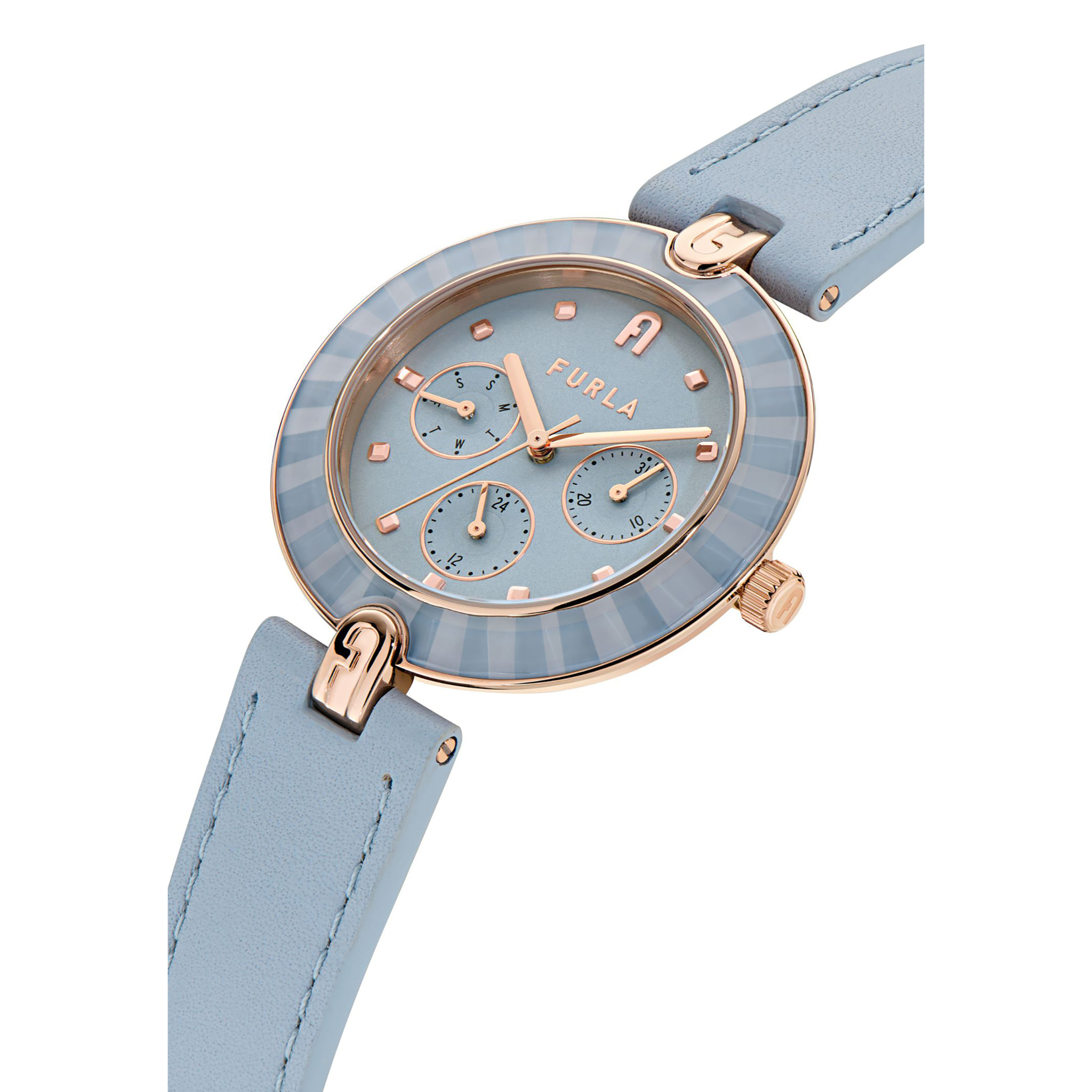 Furla Orologio Analogico Al Quarzo Furla Logo Links Multifunction