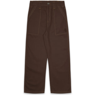Kappa - Pantalones Hombre Marrón - Authentic Oliver