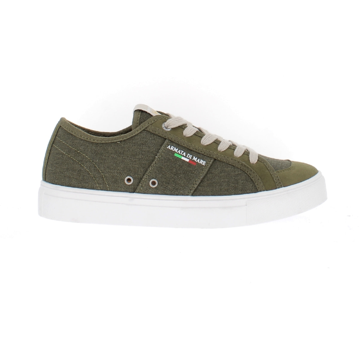 Armata di Mare Scarpe Uomo Sneakers Casual Stringate Basse con Soletta Rimovibile in Memory Foam AMU SS23D330 Khaki