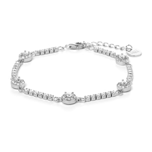 Pulsera Daimas acabado plata