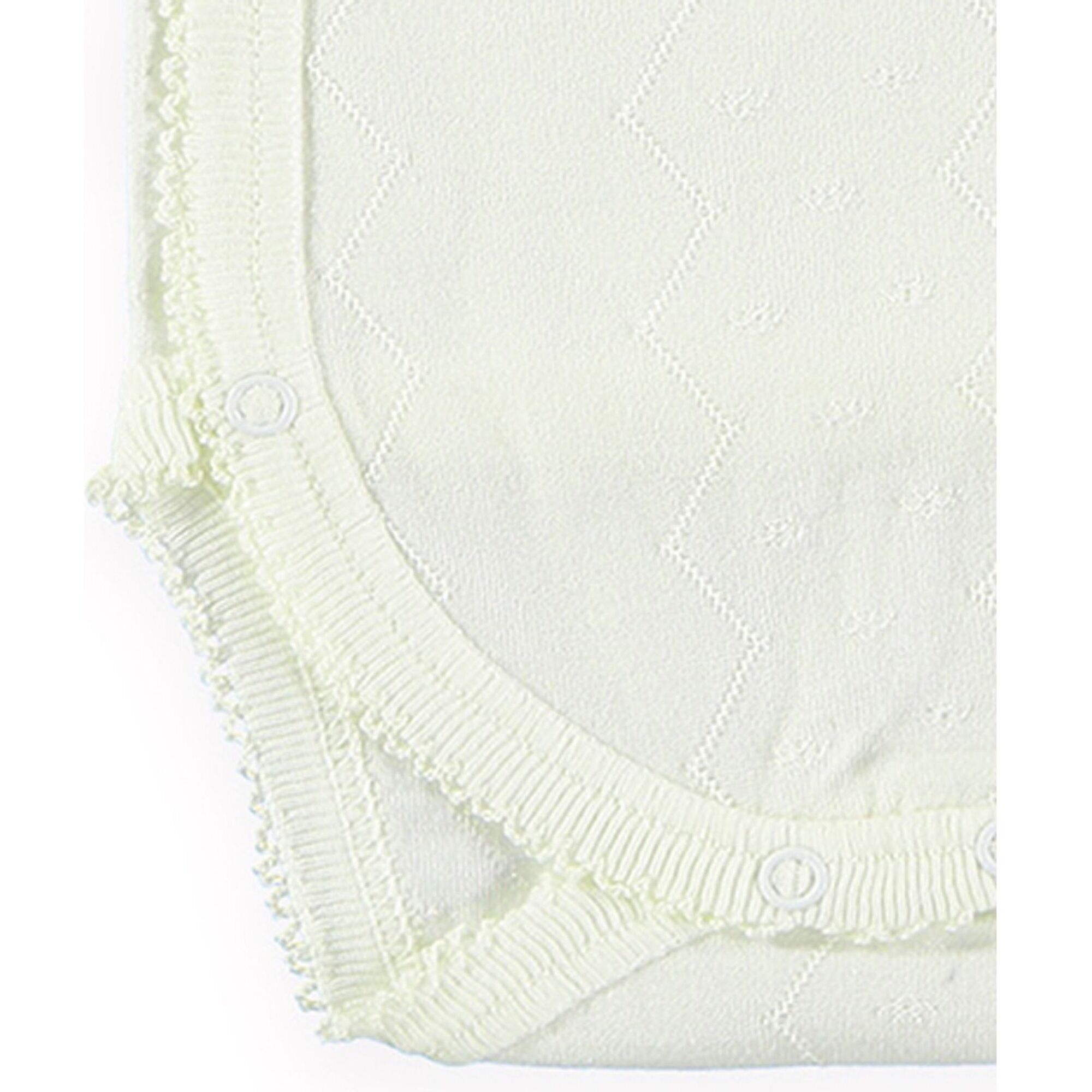 Body cruzado bebé manga corta algodón