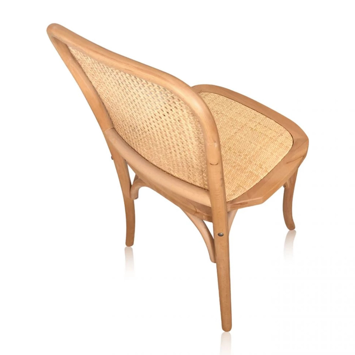 Pack 2 sillas de comedor Toscana Rattan - Claro