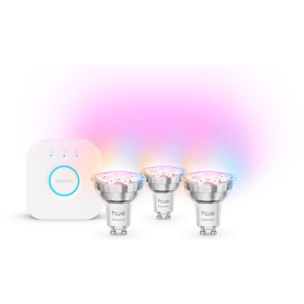 Pack PHILIPS Hue  Essential GU10 WCA 345 3kit