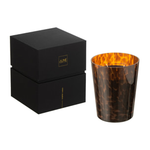 J-Line bougie parfumée Noa - Sandalwood - verre - marron - medium - 68H