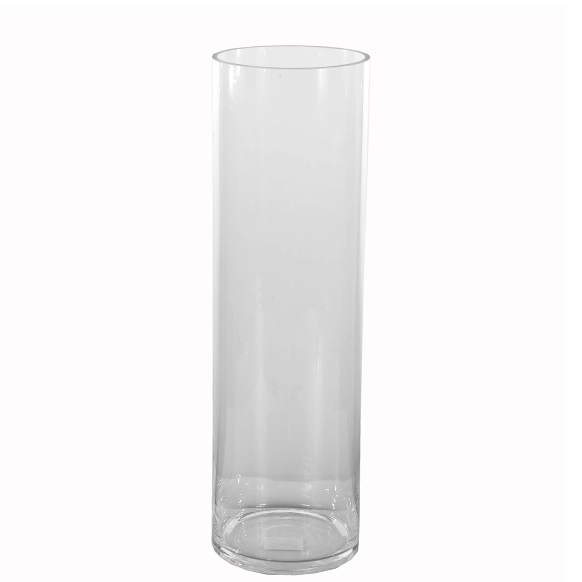 Vaso A Forma Di Cilindro In Vetro - Pezzi 1 - 20X58X20cm - Colore Incolore - Bianchi Dino -