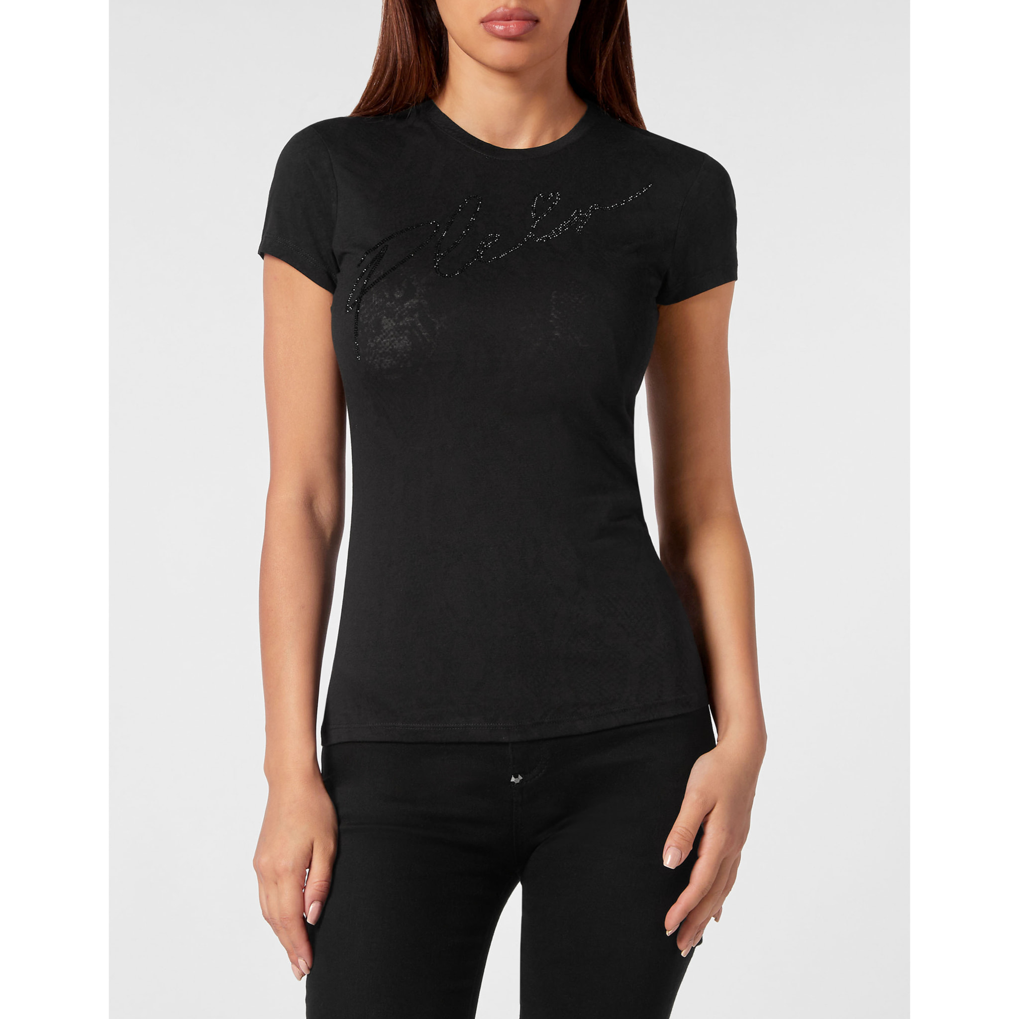 PHILIPP PLEIN Camiseta Cuello Redondo SIGNATURE