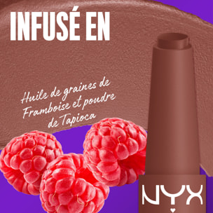 NYX Profesional Makeup Fat Matte Rouge à Lèvres Mat Confort Lissant - Toasty Taupe