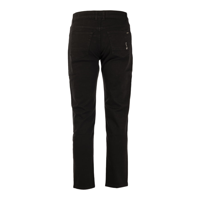 REIGN pantalone uomo nero