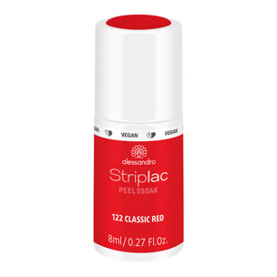 Striplac Peel or Soak - Vernis Semi-permanent - 122 Classic Red