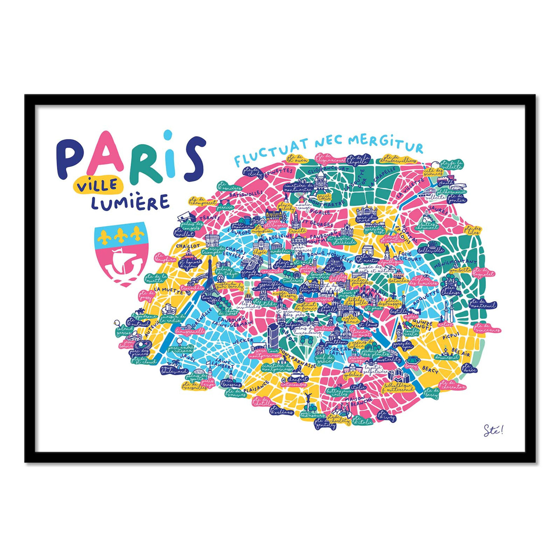 Affiche - Paris - Sté!