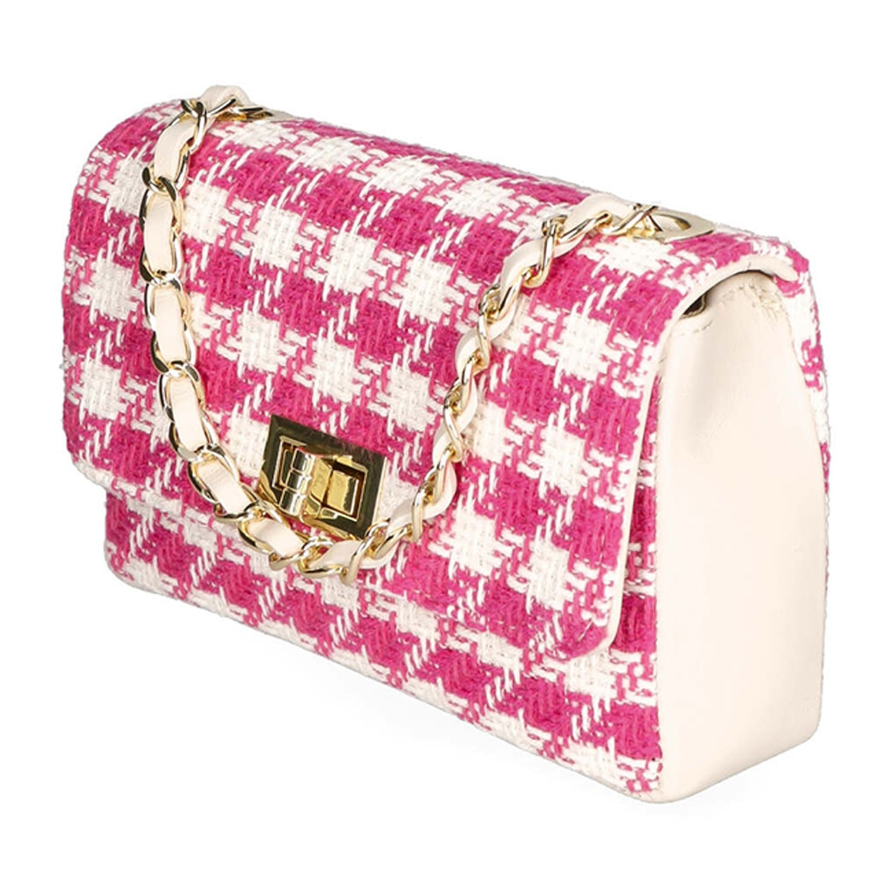 Borsa a spalla da donna - Modello Aurélie - Cotone - 19.5 x 12.0 x 8.5 cm