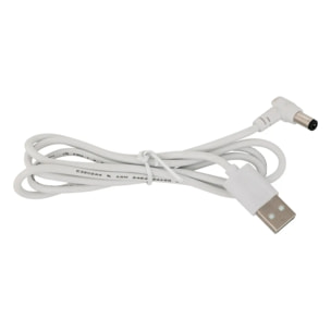 Lampe d'exterieur led "Kiara" blanc H36cm