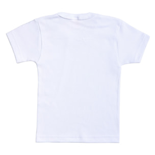 Camiseta Niño M/C Canale 1X1 Blanco Talla 2