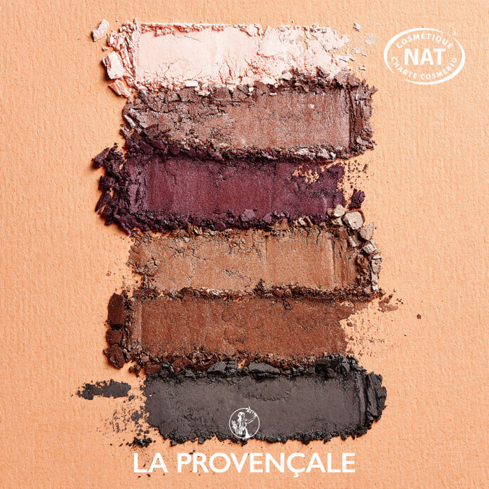 La Provençale Bio Les Ombres à Paupières Palette Yeux Naturelle (6 teintes)